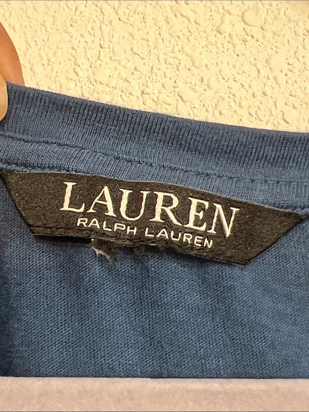 RALPH LAUREN Floral-Embroidered Jersey Tee Size 1X - Picture 10 of 12